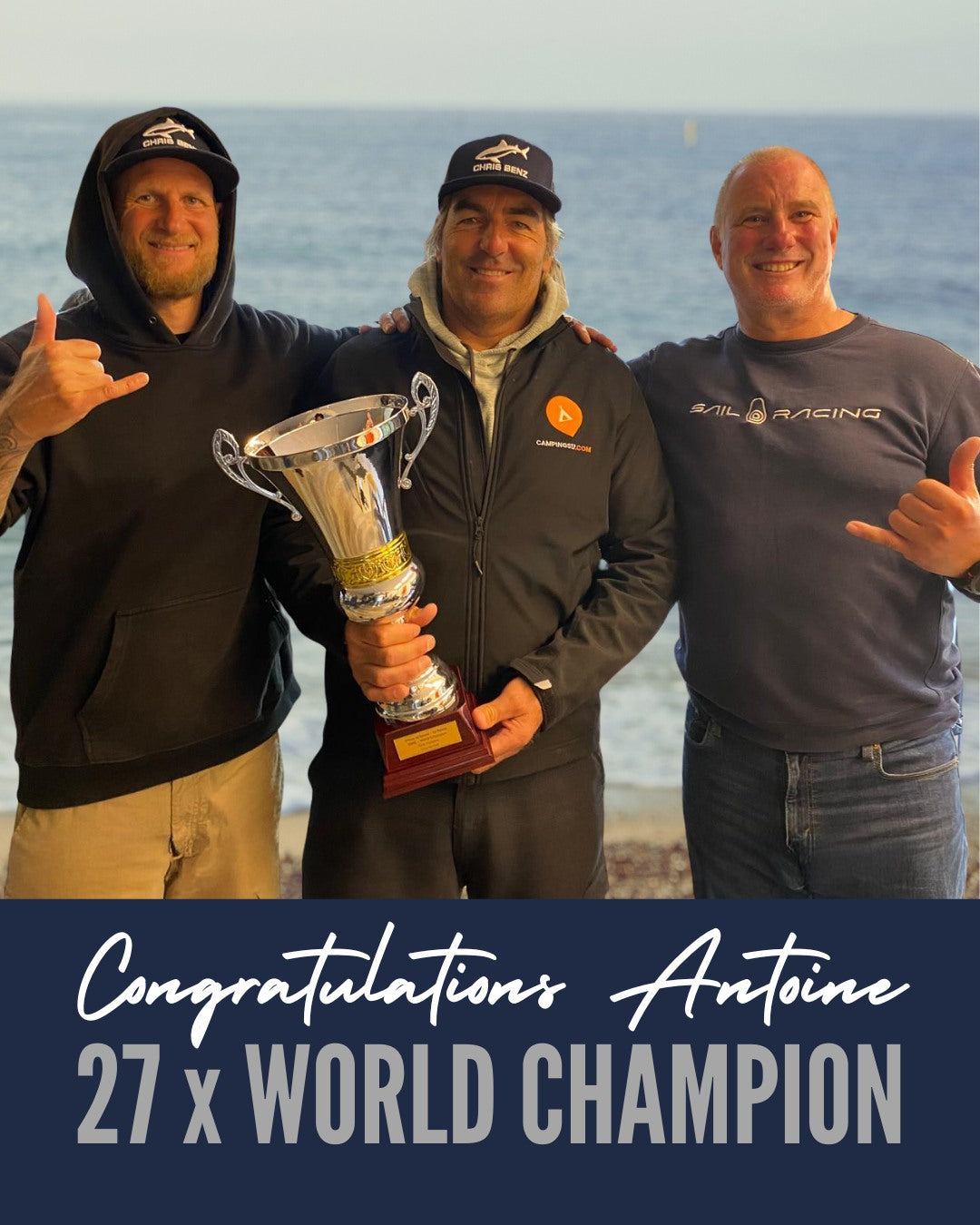 Antoine Albeau: 27x World Champion - and still going strong!