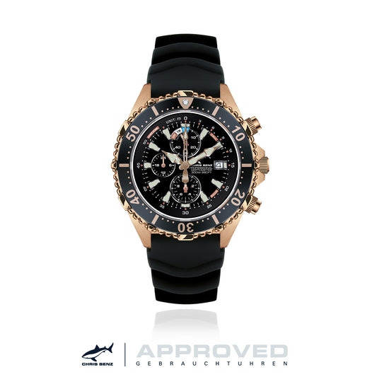 CHRIS BENZ DEPTHMETER CHRONOGRAPH 300M COPPER EDITION APPROVED