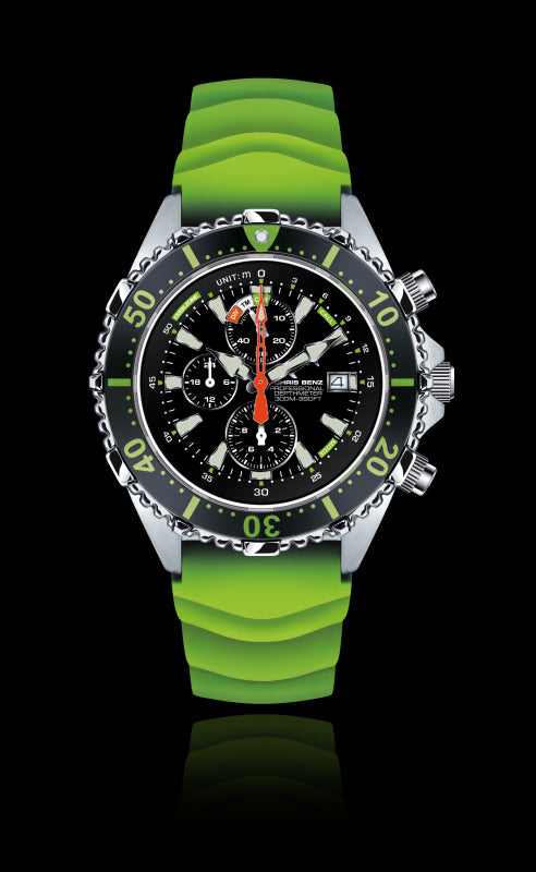 CHRIS BENZ DEPTHMETER CHRONOGRAPH 300M