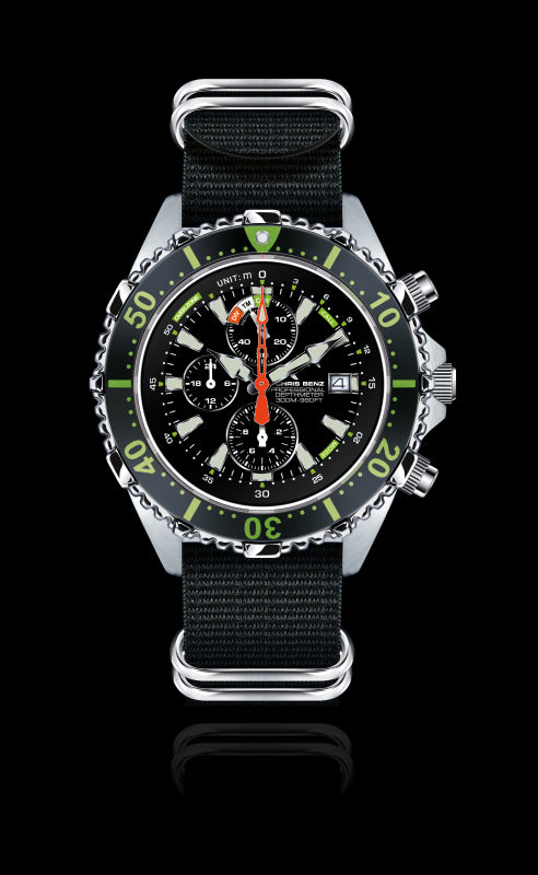 CHRIS BENZ DEPTHMETER CHRONOGRAPH 300M