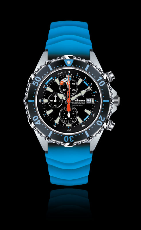CHRIS BENZ DEPTHMETER CHRONOGRAPH 300M