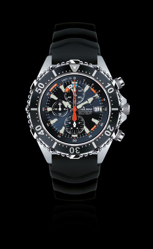 CHRIS BENZ DEPTHMETER CHRONOGRAPH 300M