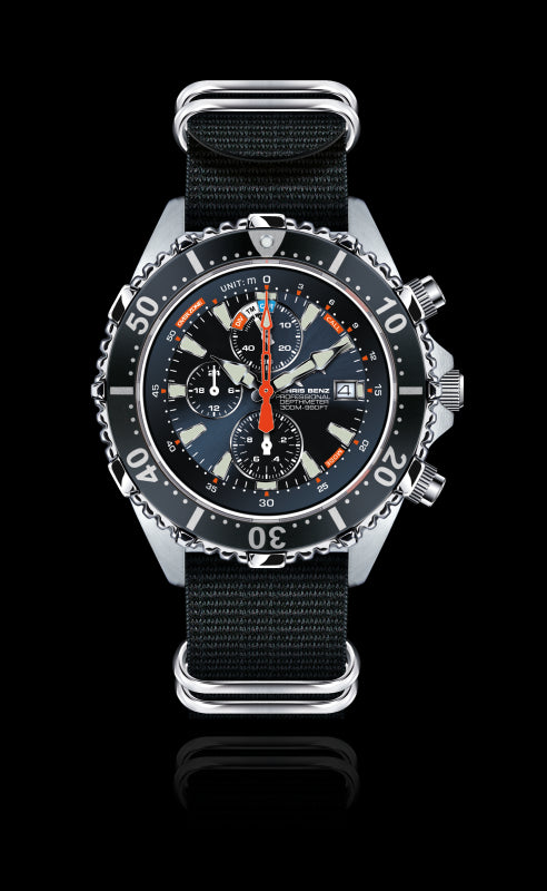 CHRIS BENZ DEPTHMETER CHRONOGRAPH 300M