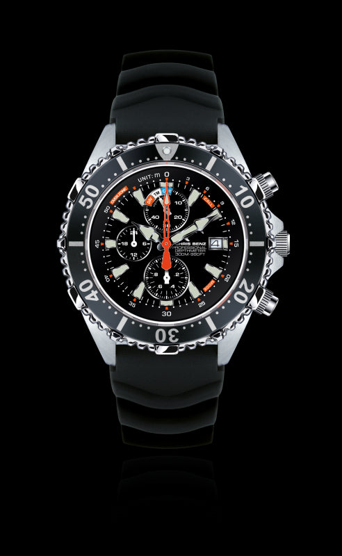 CHRIS BENZ DEPTHMETER CHRONOGRAPH 300M