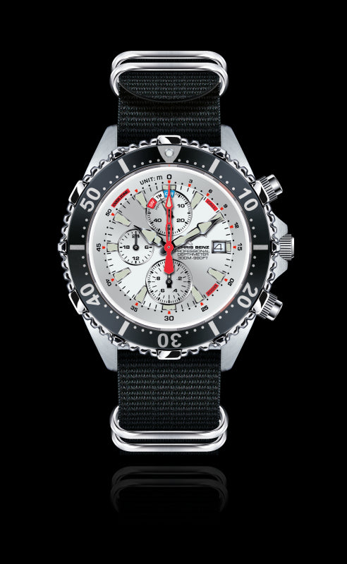 CHRIS BENZ DEPTHMETER CHRONOGRAPH 300M