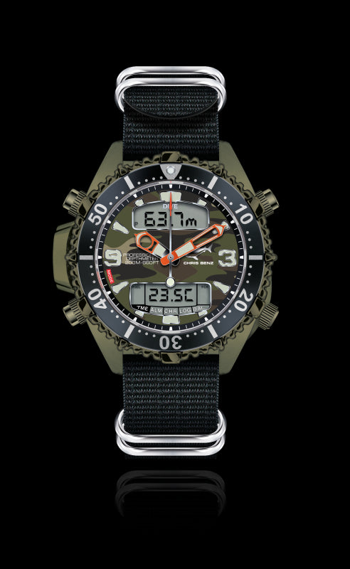 CHRIS BENZ DEPTHMETER DIGITAL 200M LIMITED EDITION