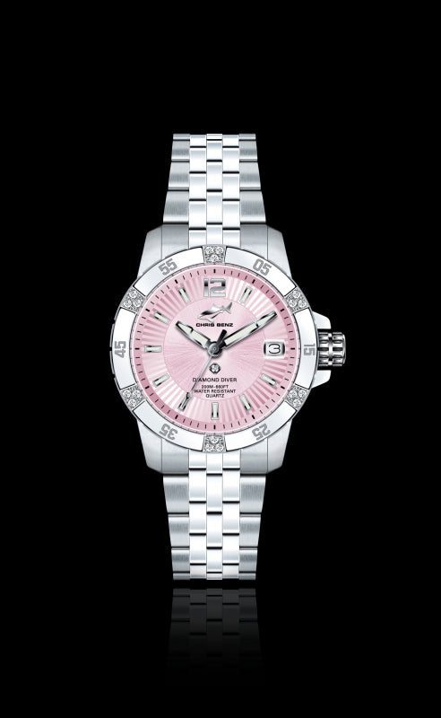 CHRIS BENZ DIAMOND DIVER Pink Pearl Harbour