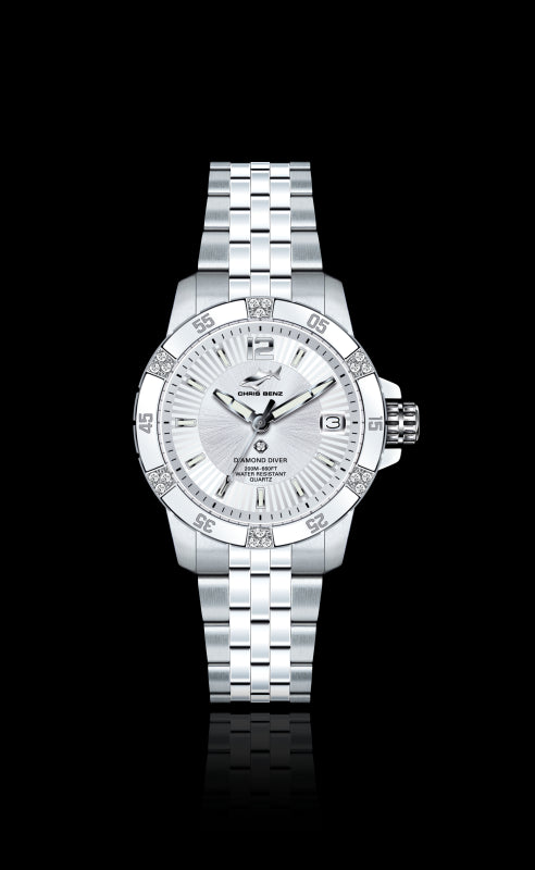 CHRIS BENZ DIAMOND DIVER Silver Bay