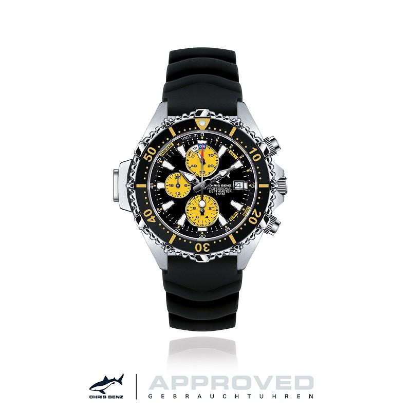 CHRIS BENZ DEPTHMETER CHRONOGRAPH 200M APPROVED