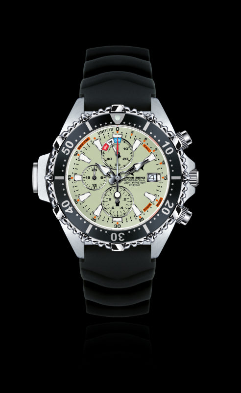 CHRIS BENZ DEPTHMETER CHRONOGRAPH 200M