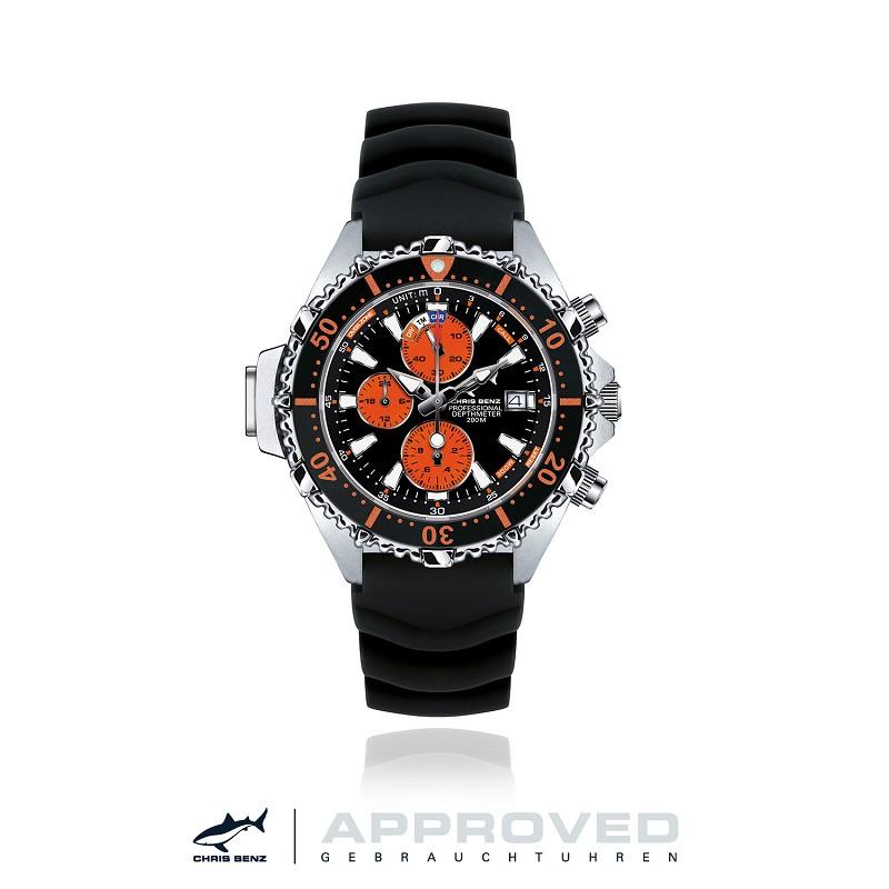 CHRIS BENZ DEPTHMETER CHRONOGRAPH 200M APPROVED