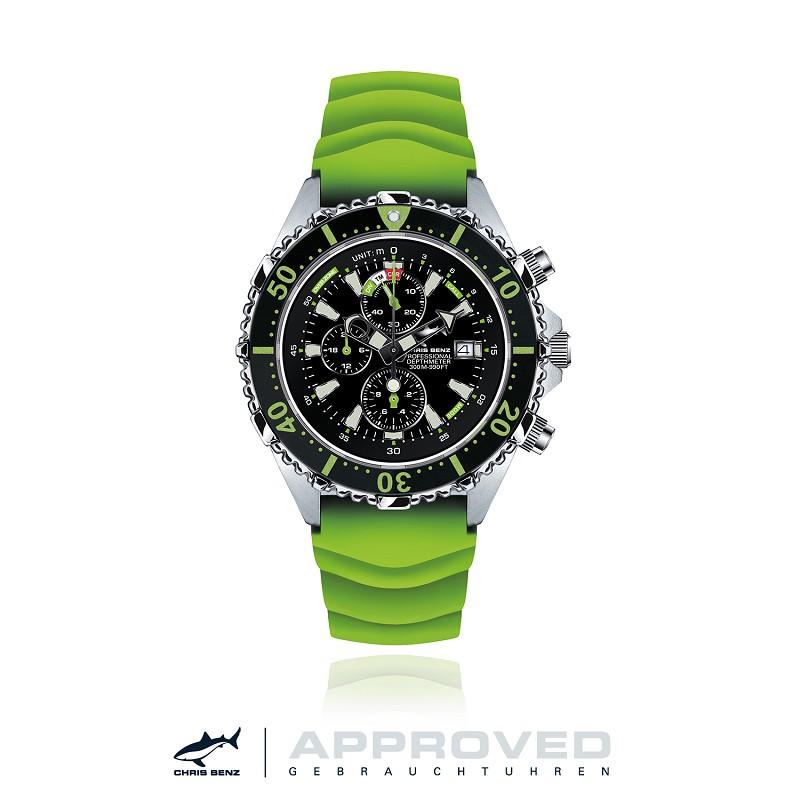 CHRIS BENZ DEPTHMETER Chronograph 300M APPROVED