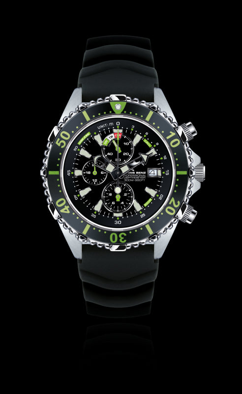 CHRIS BENZ DEPTHMETER CHRONOGRAPH 300M