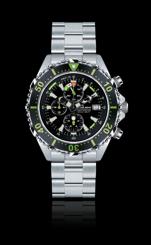 CHRIS BENZ DEPTHMETER CHRONOGRAPH 300M