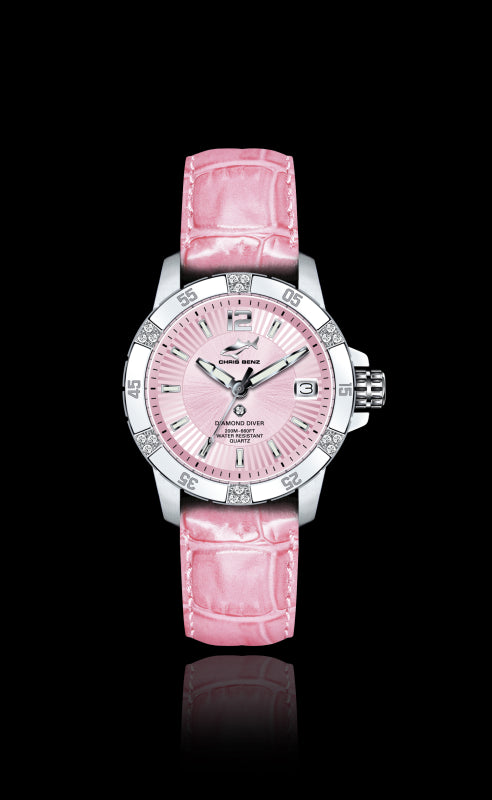 CHRIS BENZ DIAMOND DIVER Pink Pearl Harbour