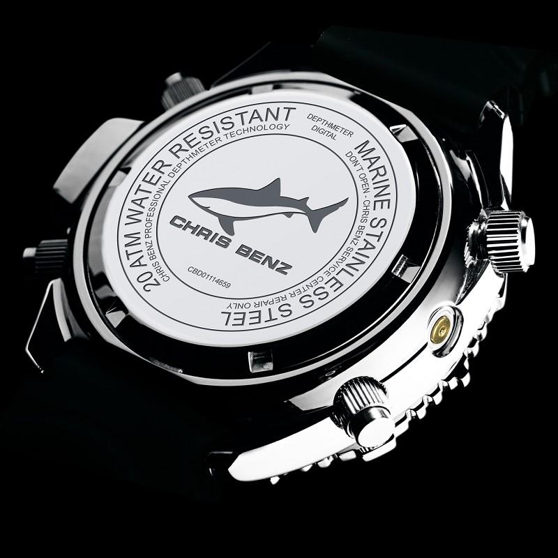 CHRIS BENZ DEPTHMETER DIGITAL 200M APPROVED