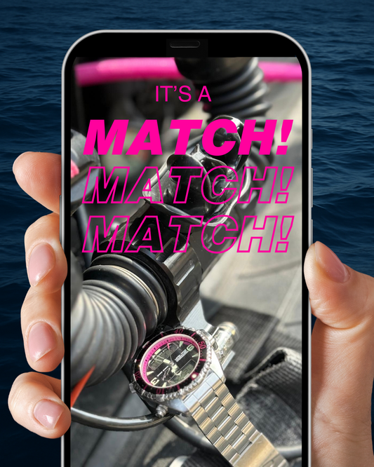 Monday calls for a splash of color—and precision beneath the waves. 🩷