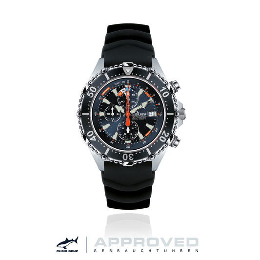 CHRIS BENZ DEPTHMETER CHRONOGRAPH 300M APPROVED