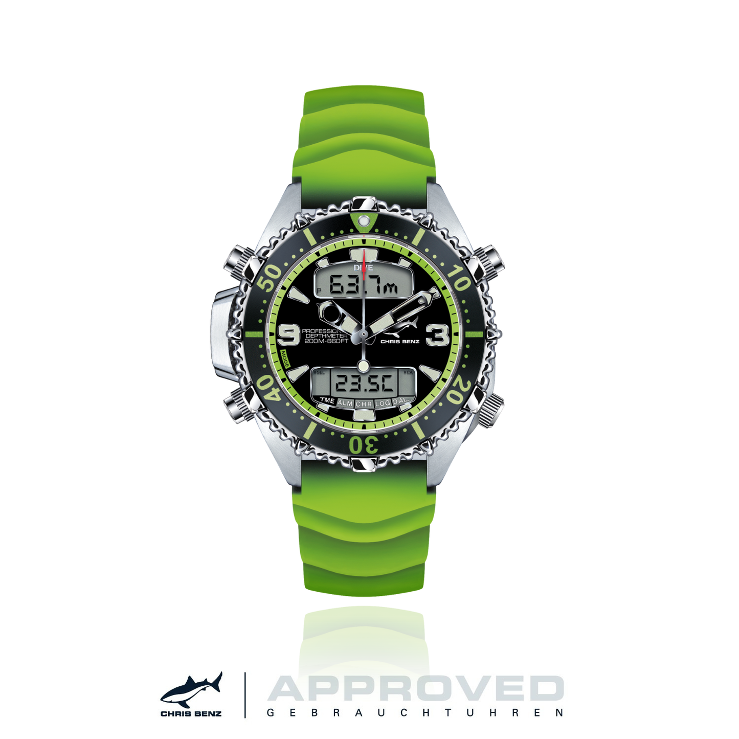 CHRIS BENZ DEPTHMETER Digital 200M APPROVED