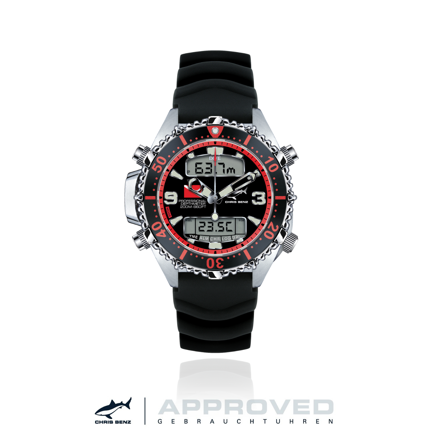 CHRIS BENZ DEPTHMETER Digital 200M APPROVED