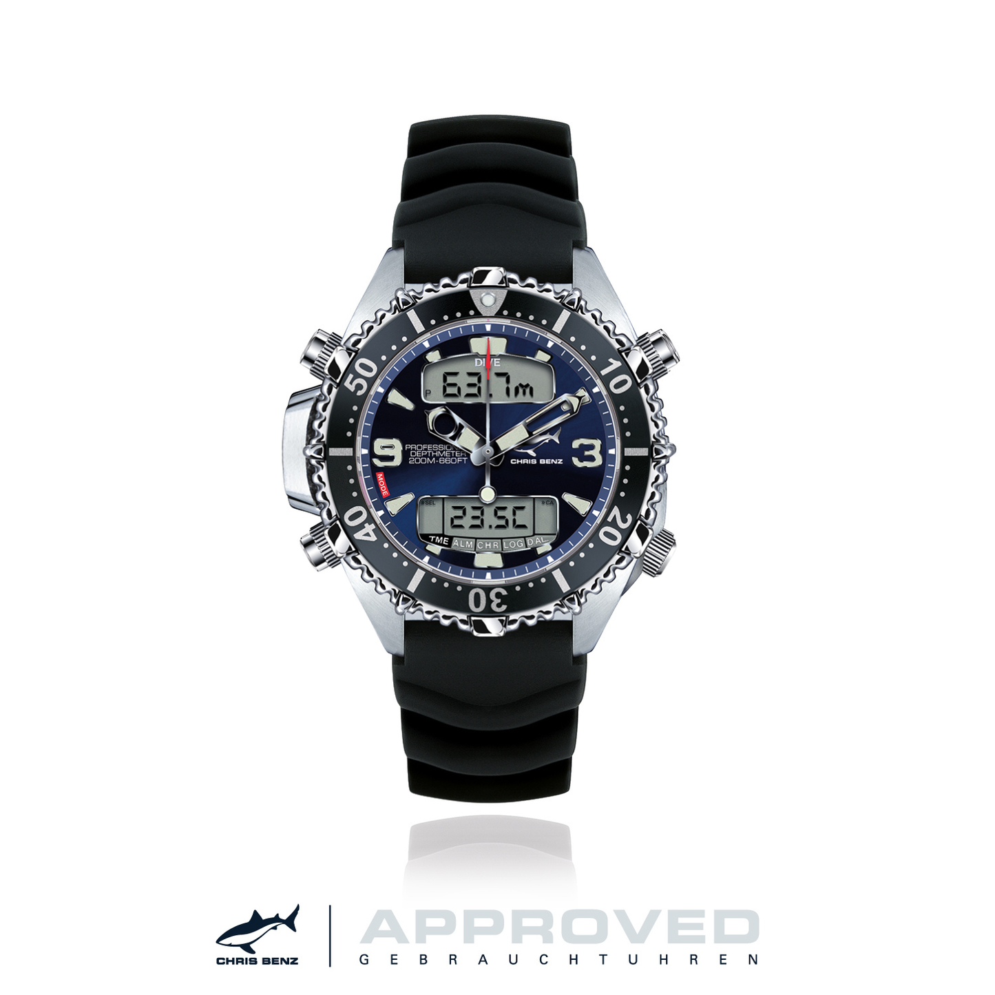 CHRIS BENZ DEPTHMETER Digital 200M APPROVED