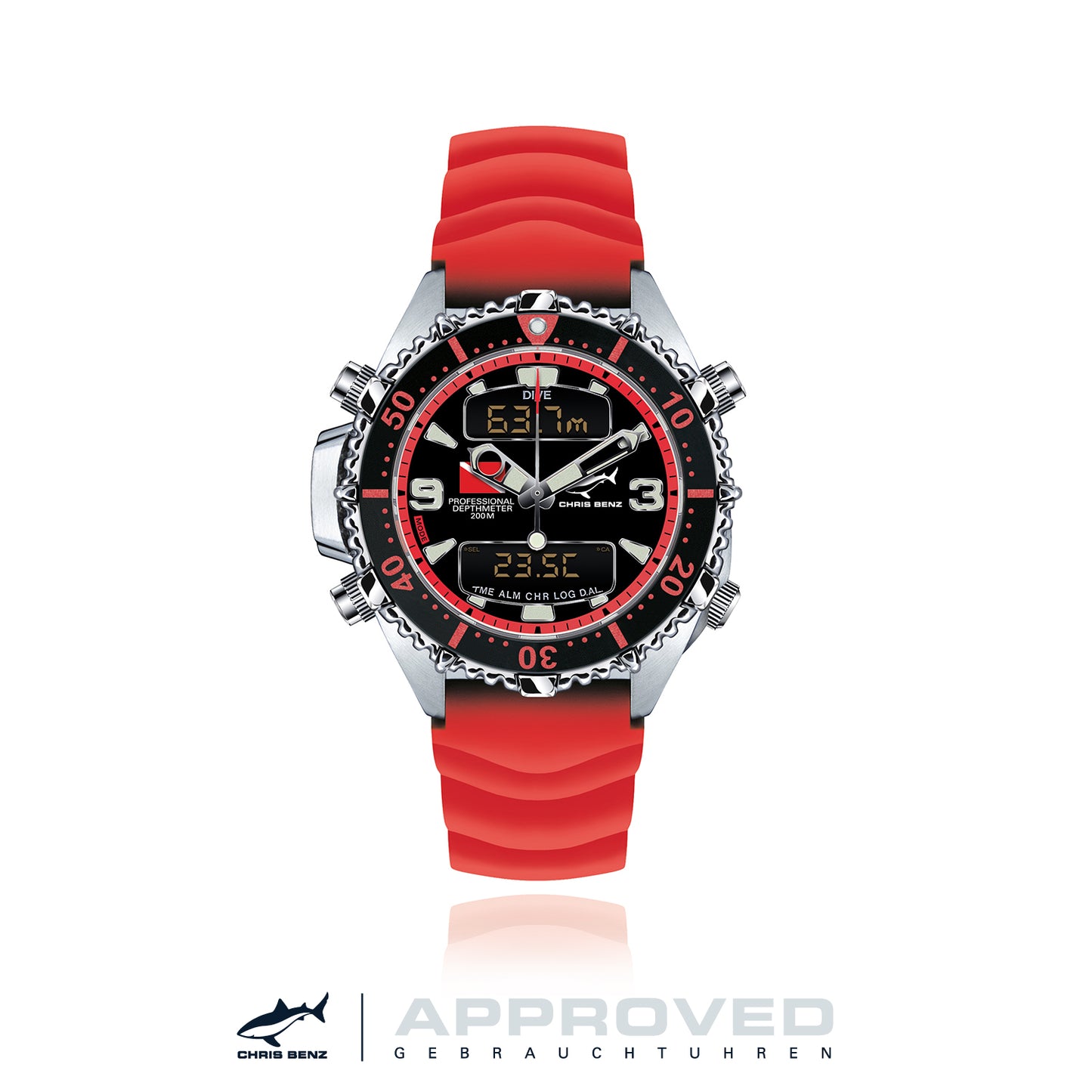 CHRIS BENZ DEPTHMETER Digital 200M APPROVED