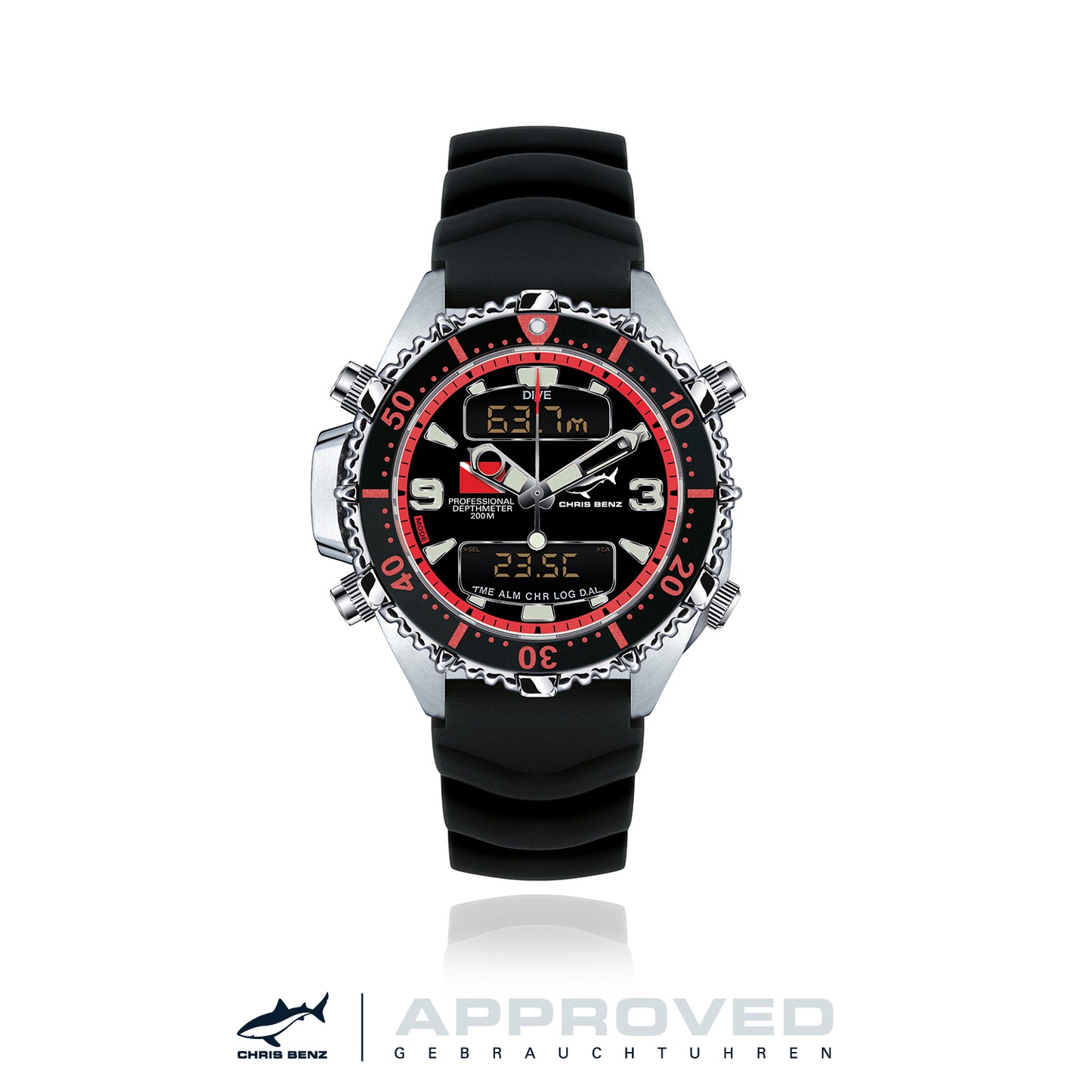 CHRIS BENZ DEPTHMETER Digital 200M APPROVED