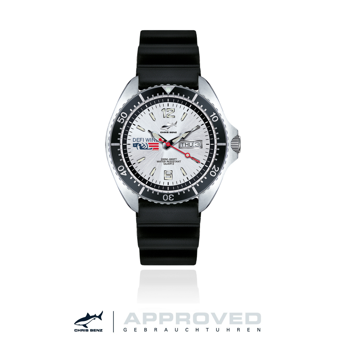 CHRIS BENZ ONE MAN 200M DÈFI WIND EDITION APPROVED